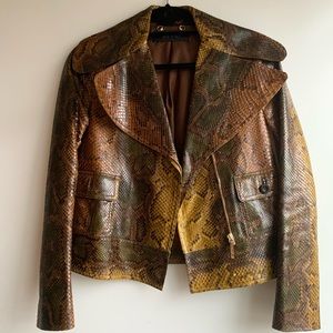 gucci python jacket